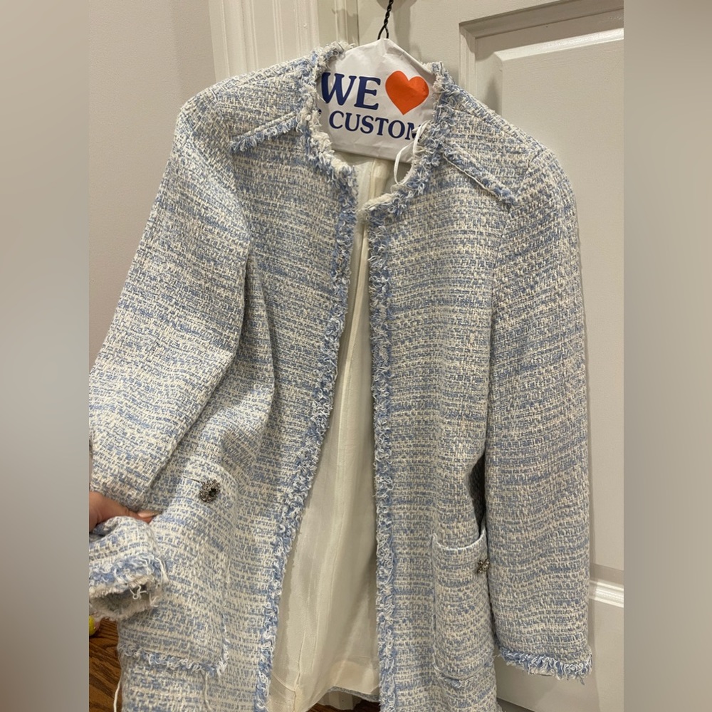 Zara tweed blazer